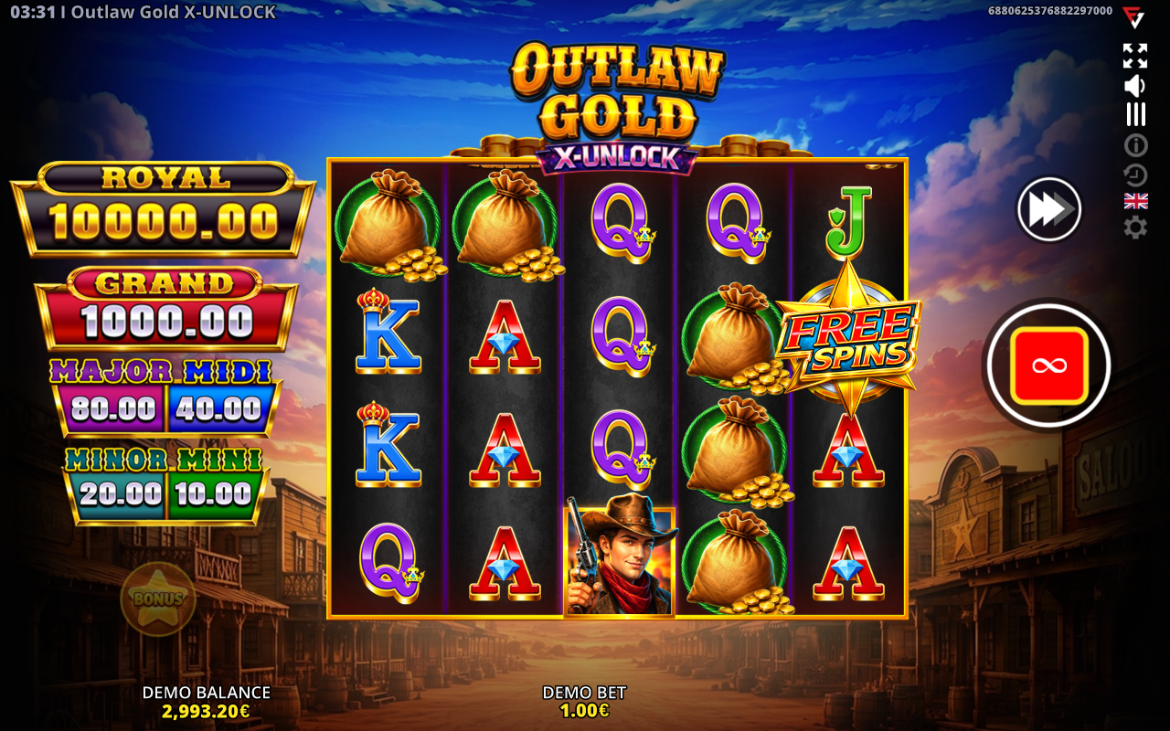Outlaw Gold X-UNLOCK gameplay