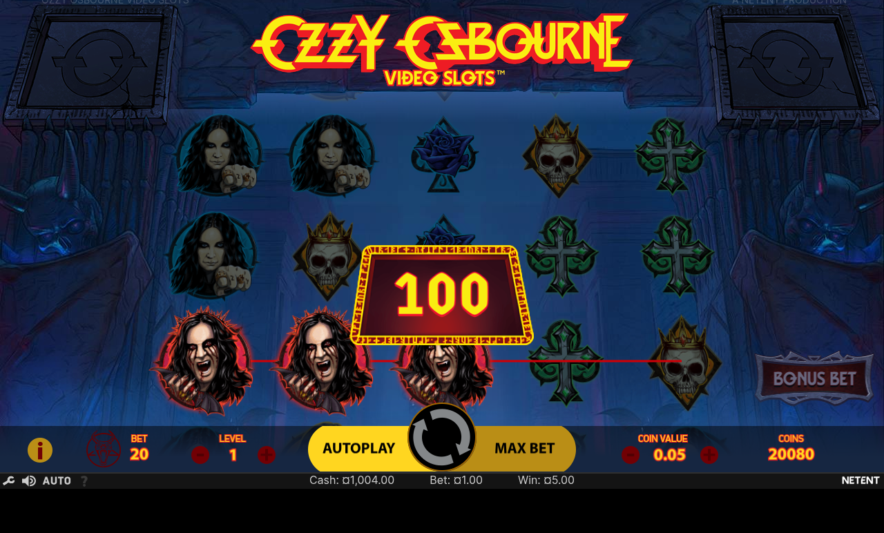 Ozzy Osbourne gameplay