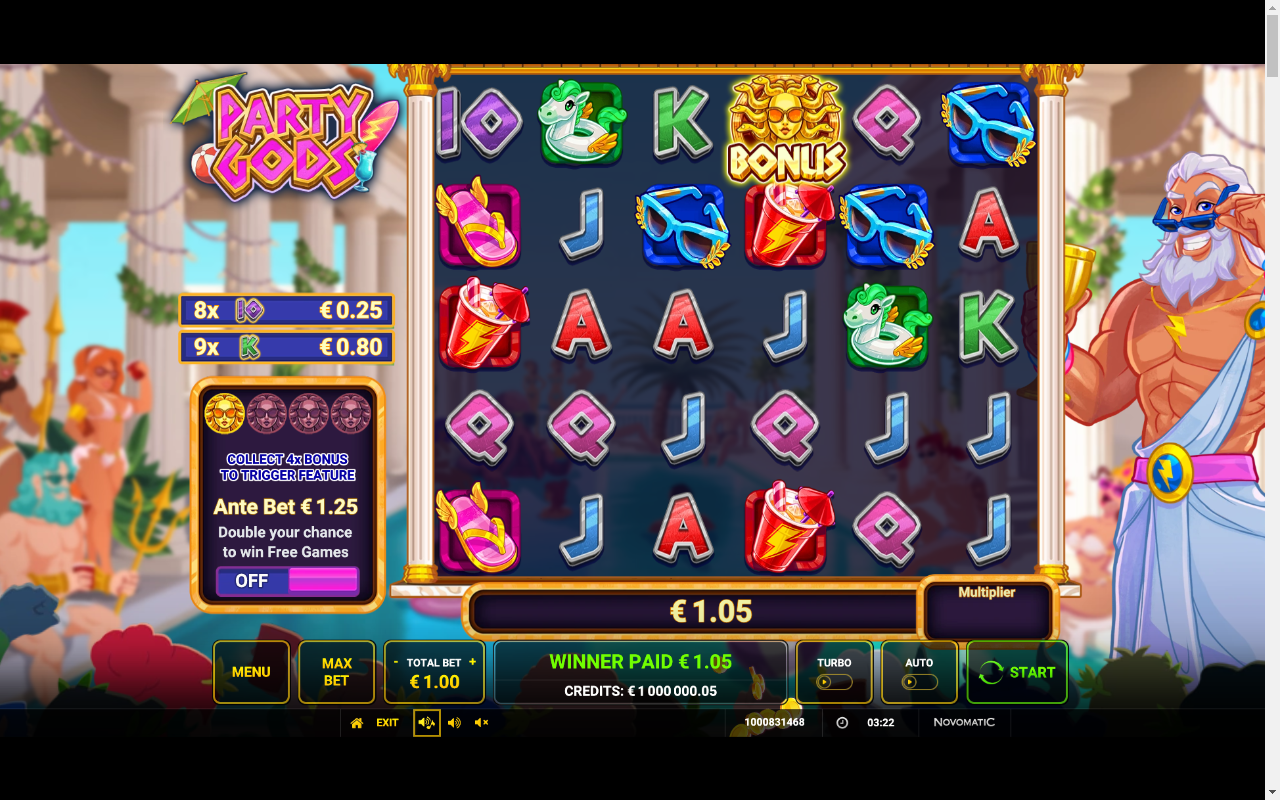 Party Gods gameplay
