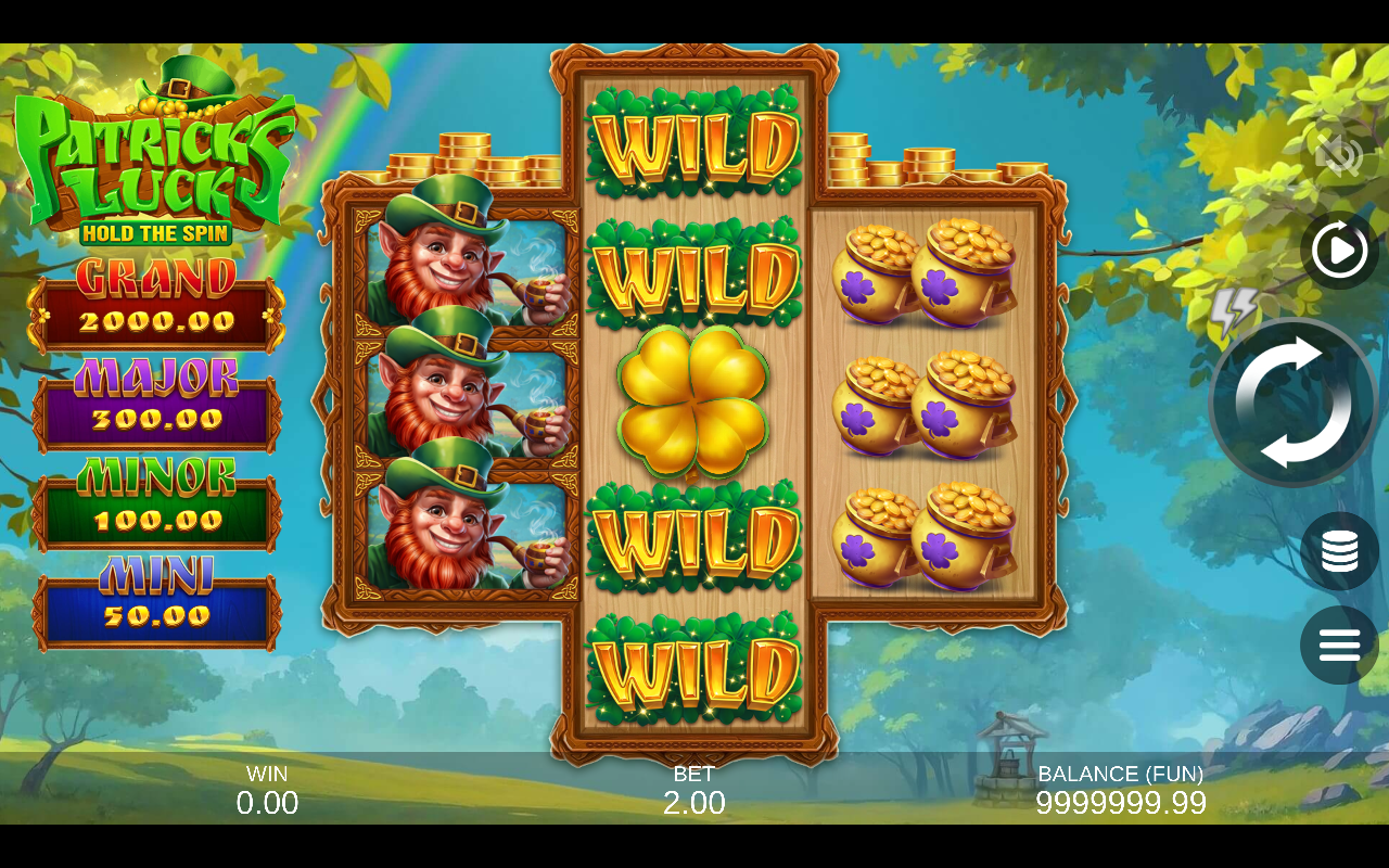 Patrick's Luck: Hold The Spin base game
