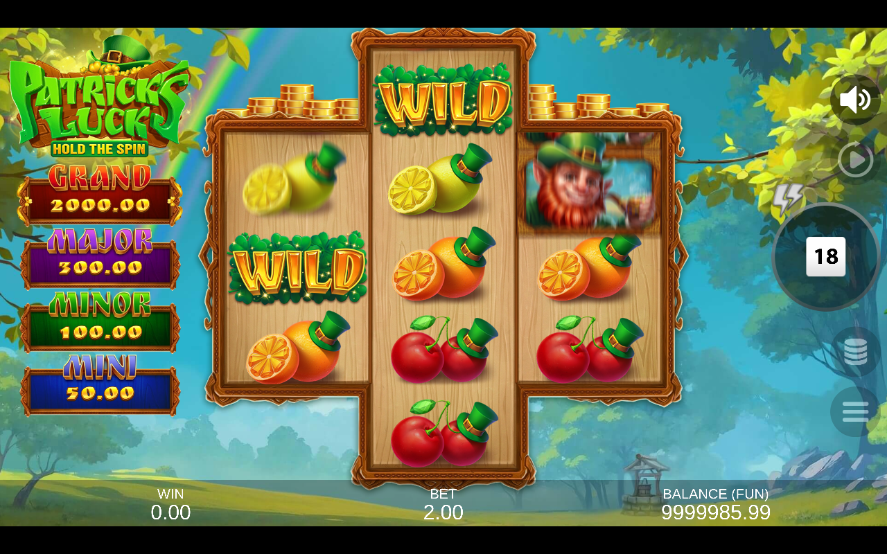 Patrick's Luck: Hold The Spin gameplay