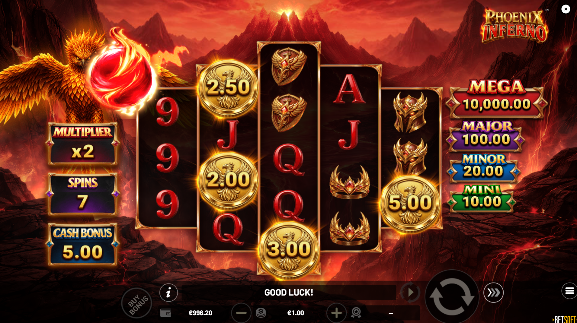 Phoenix Inferno scatter collection
