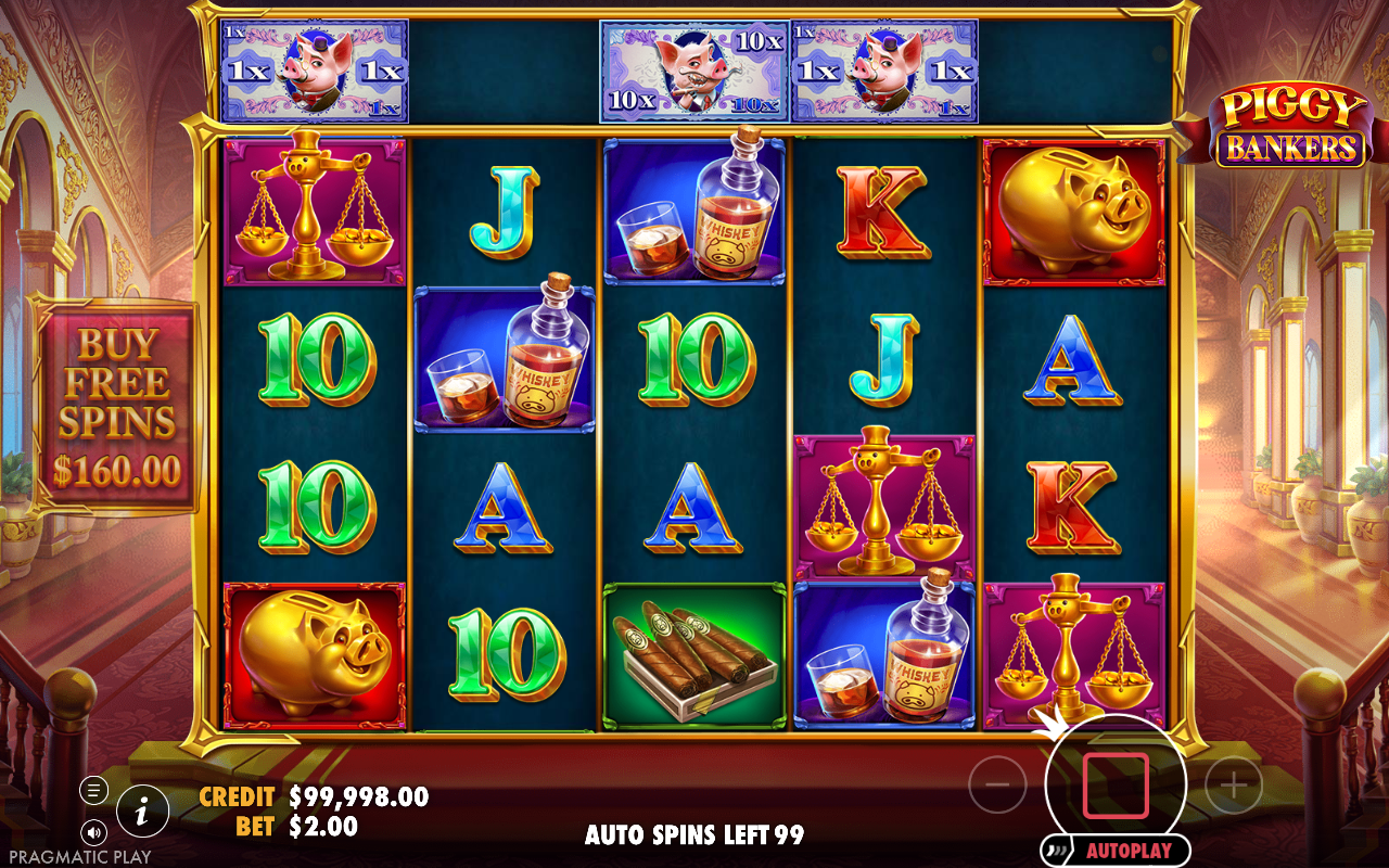 Piggy Bankers gameplay