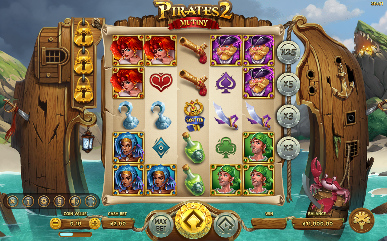 Pirates 2 - Mutiny base game