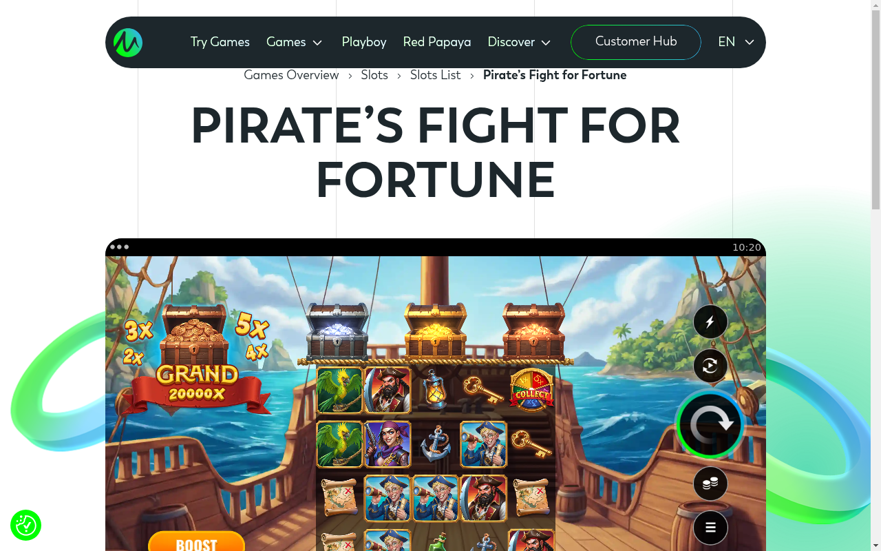 Pirate’s Fight for Fortune base game