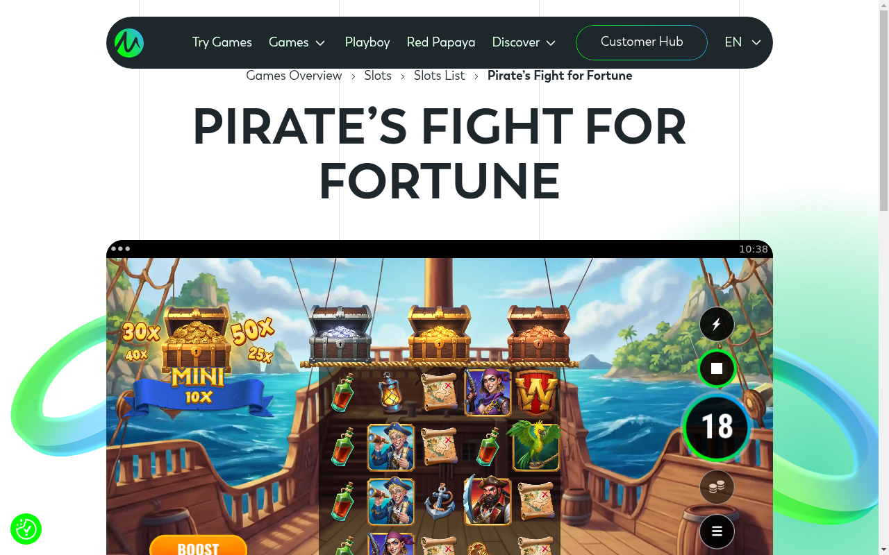 Pirate’s Fight for Fortune gameplay