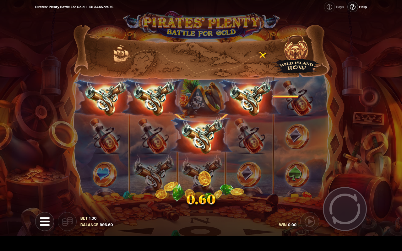 Pirates Plenty Battle for Gold gameplay