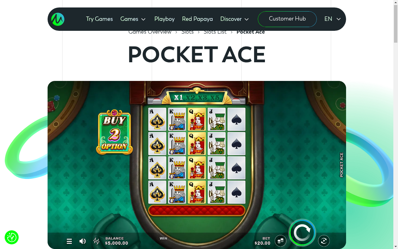 Pocket Ace base game