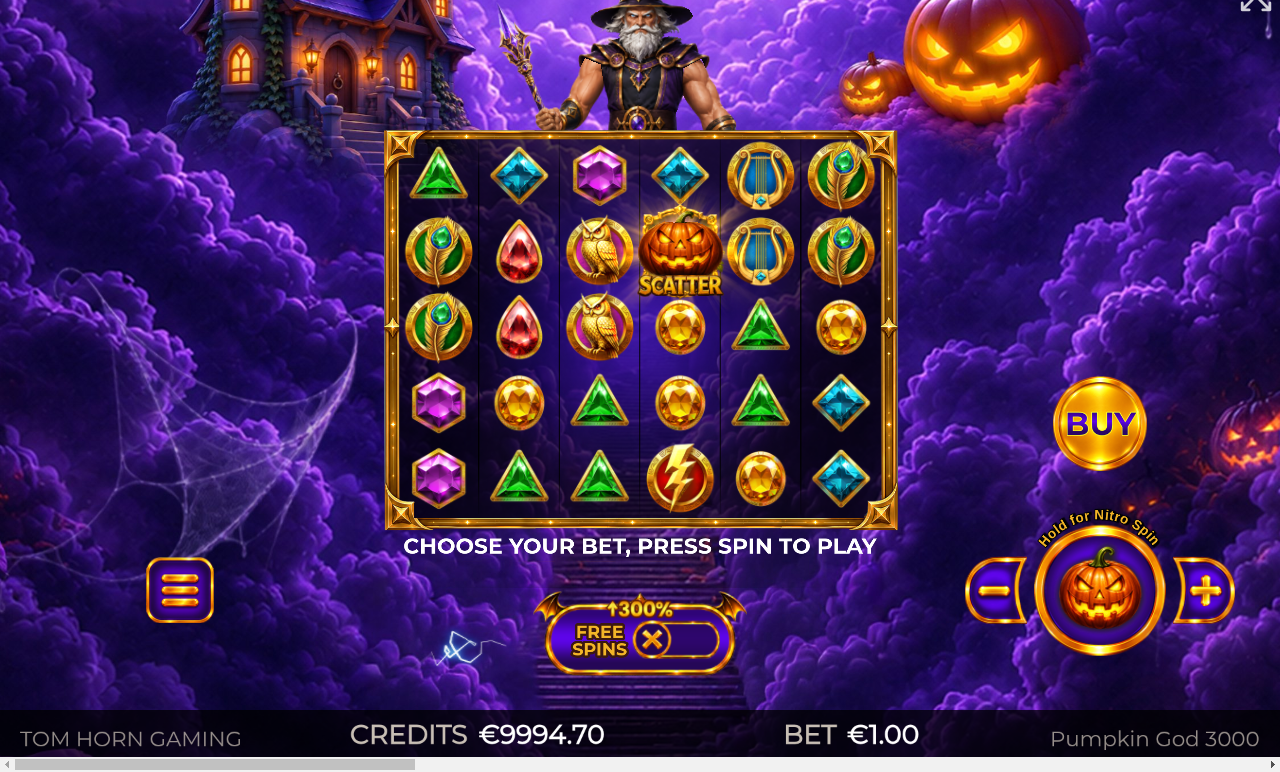 Pumpkin God 3000 gameplay