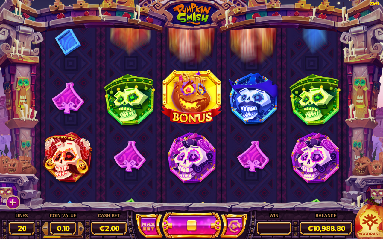 Pumpkin Smash gameplay