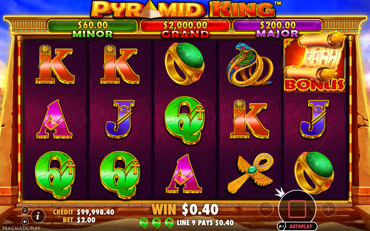 Pyramid King gameplay
