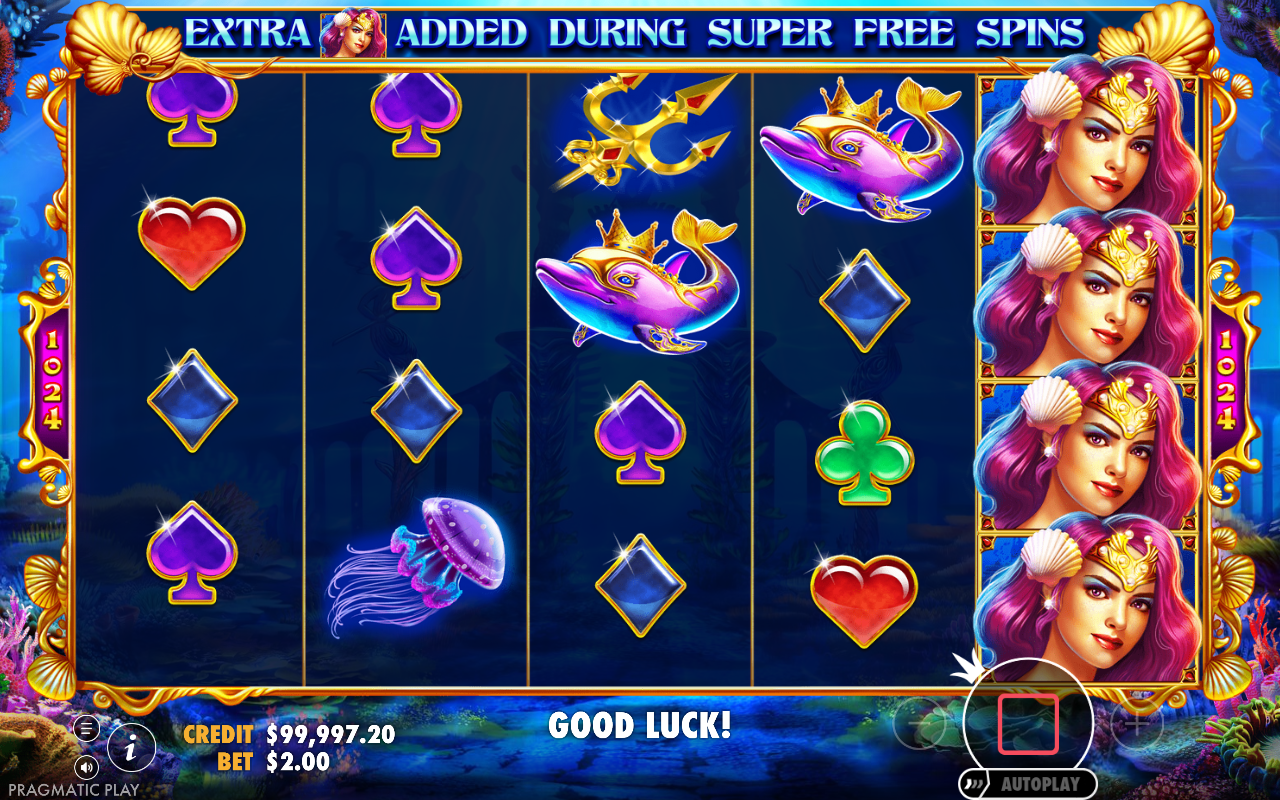 Queen of Atlantis gameplay