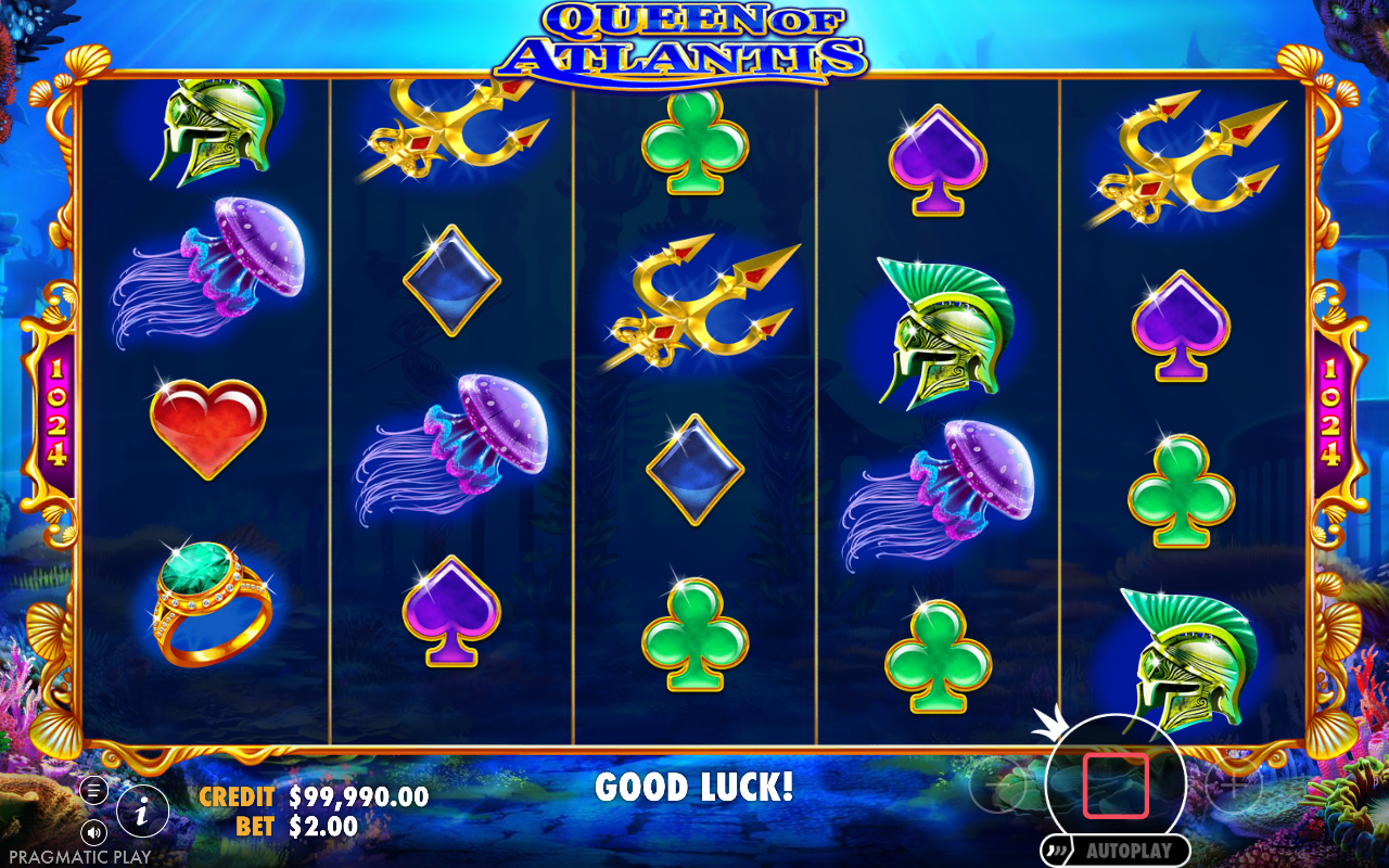 Queen of Atlantis gameplay