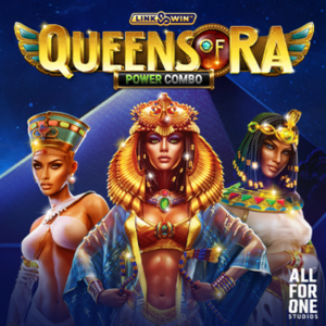 Queens of Ra: POWER COMBO slot by All For One Studios