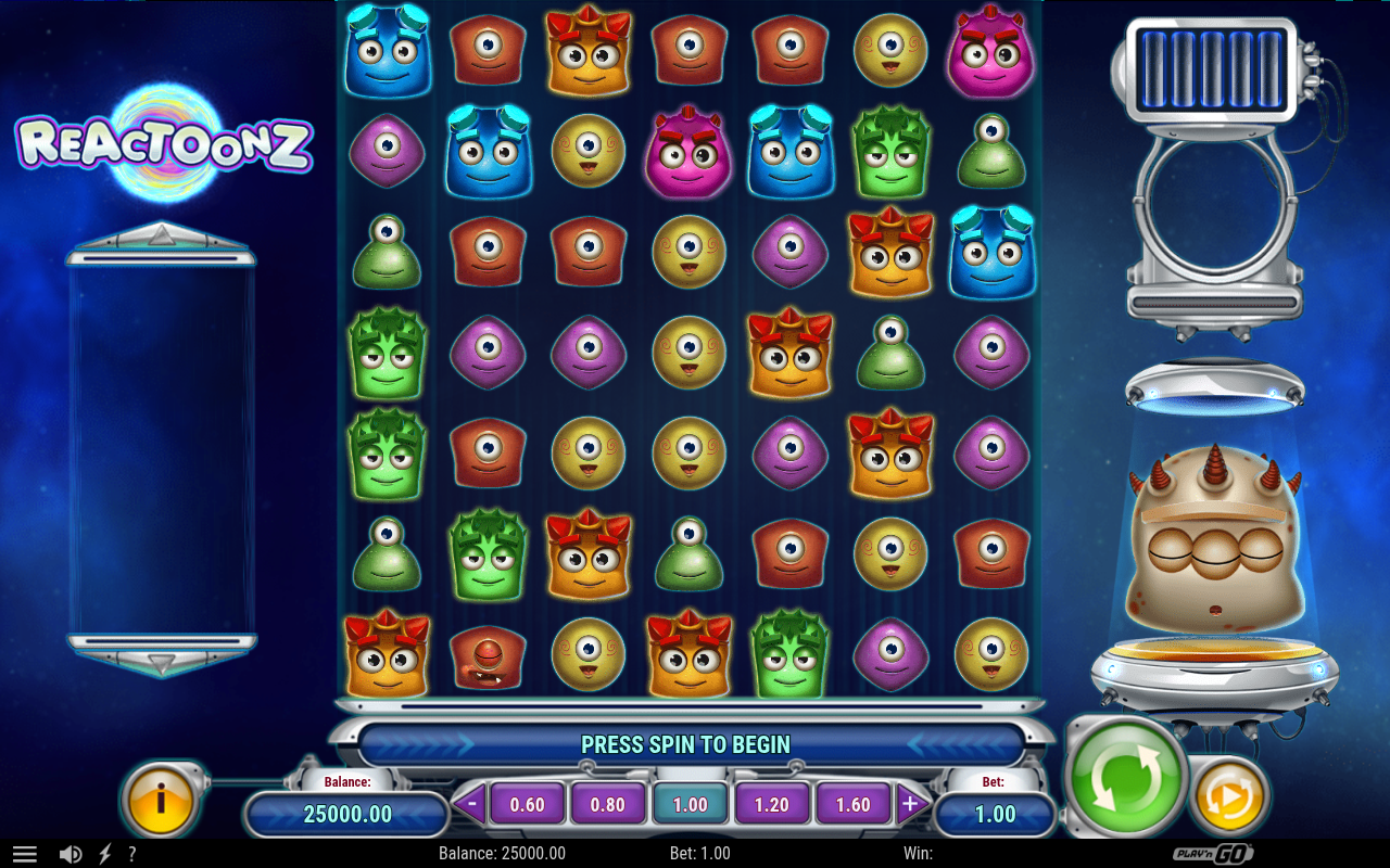 Reactoonz base game