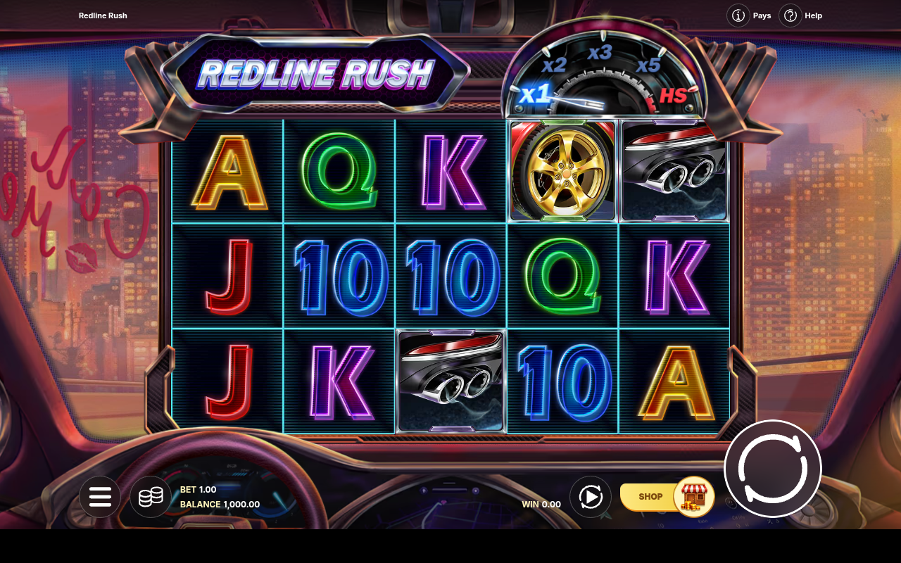 Redline Rush base game