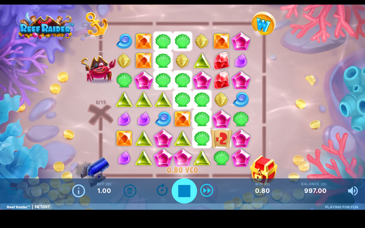 Reef Raider gameplay
