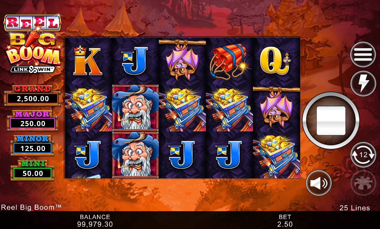 Reel Big Boom free spins gameplay