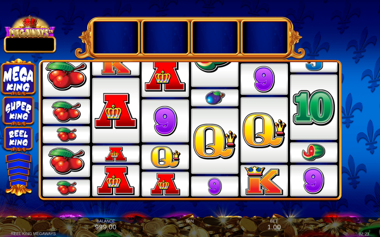 Reel King Megaways base game