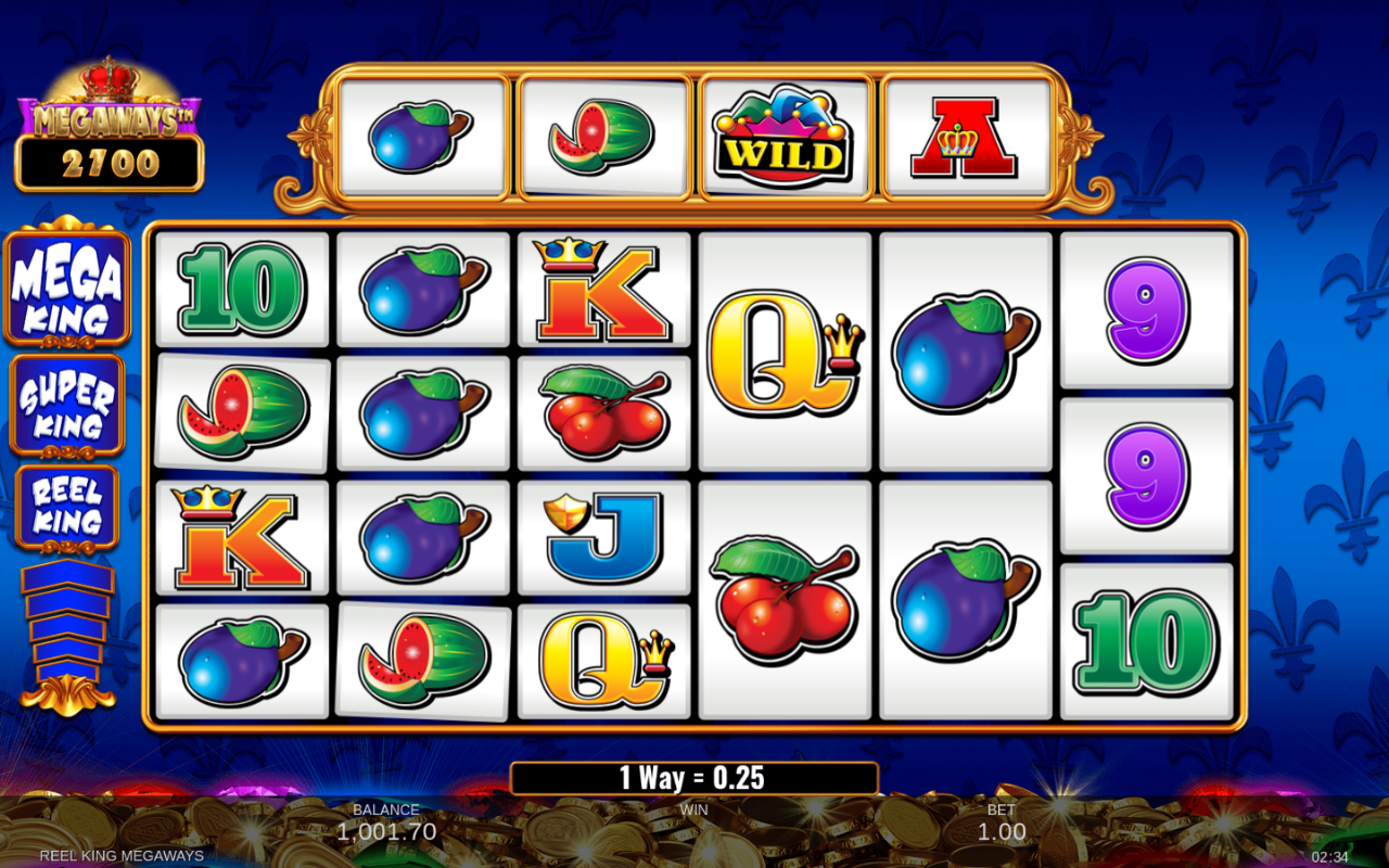 Reel King Megaways gameplay