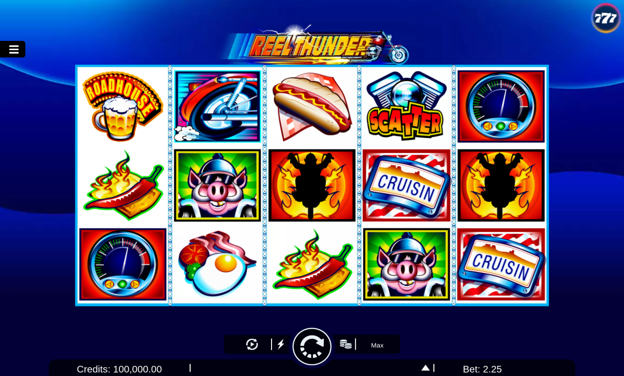 Reel Thunder base game