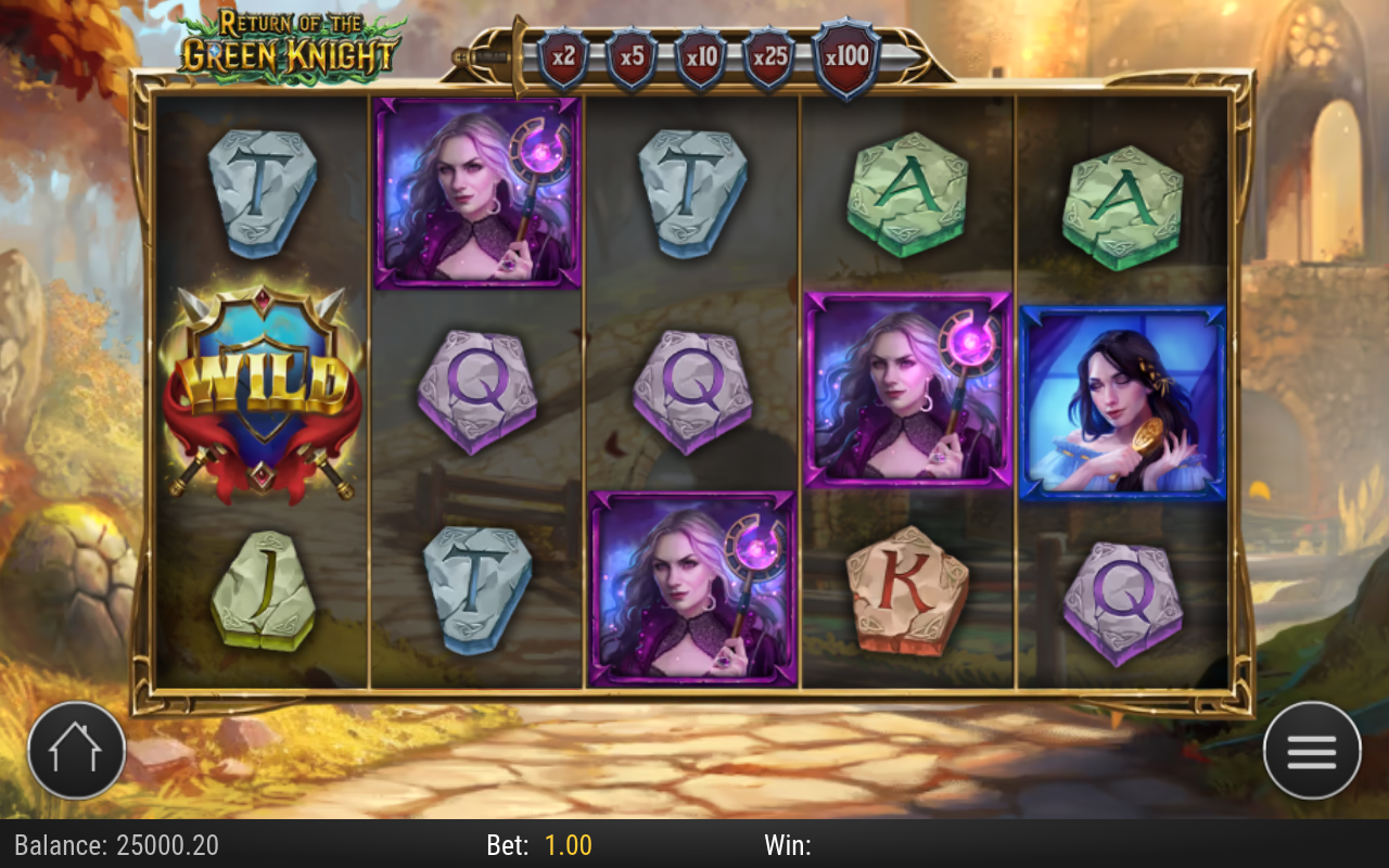 Return of The Green Knight Shield Spins gameplay
