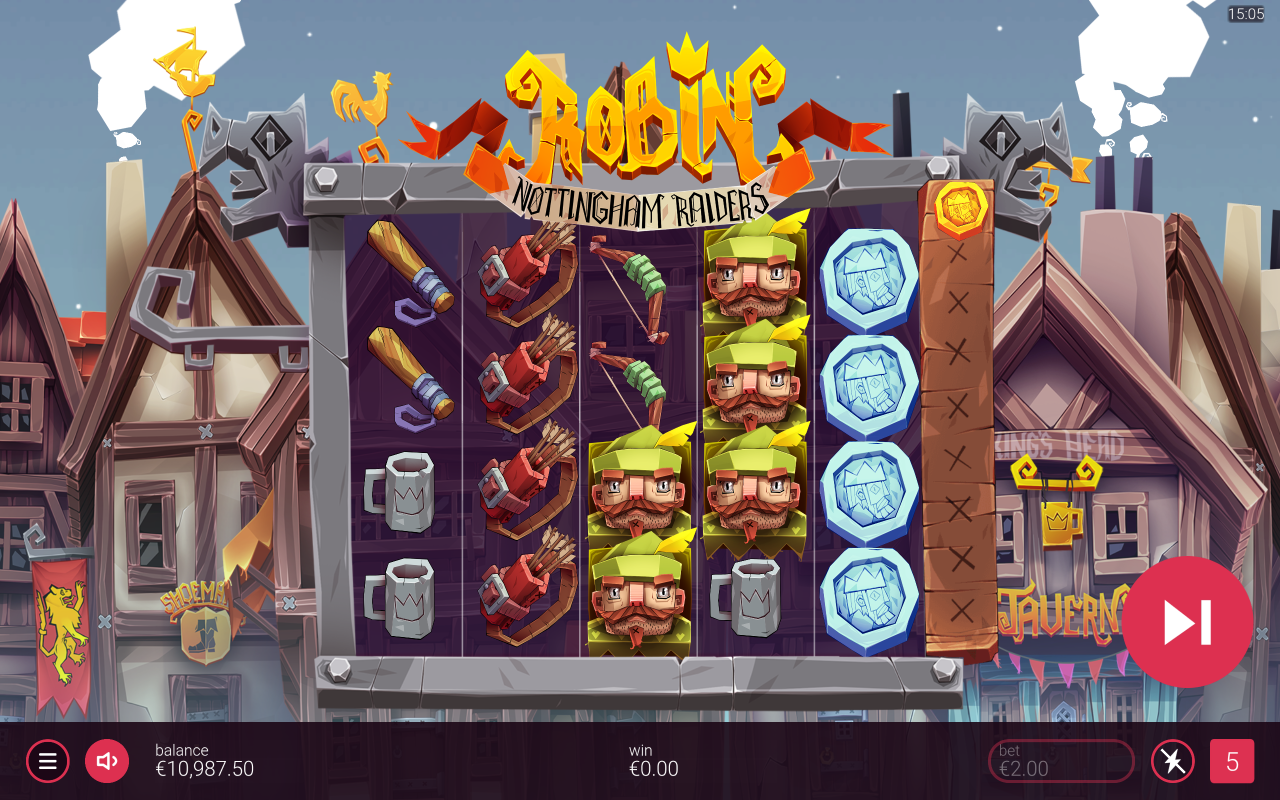 Robin Nottingham Raiders gameplay