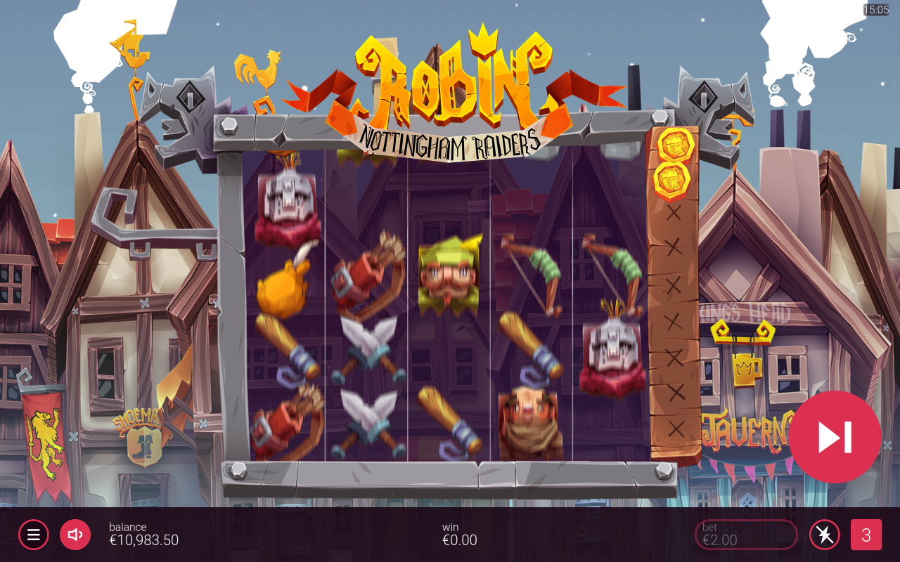 Robin Nottingham Raiders gameplay