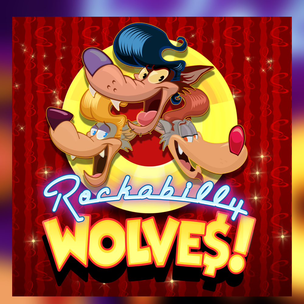 Rockabilly Wolves slot by Just For The Win Studios