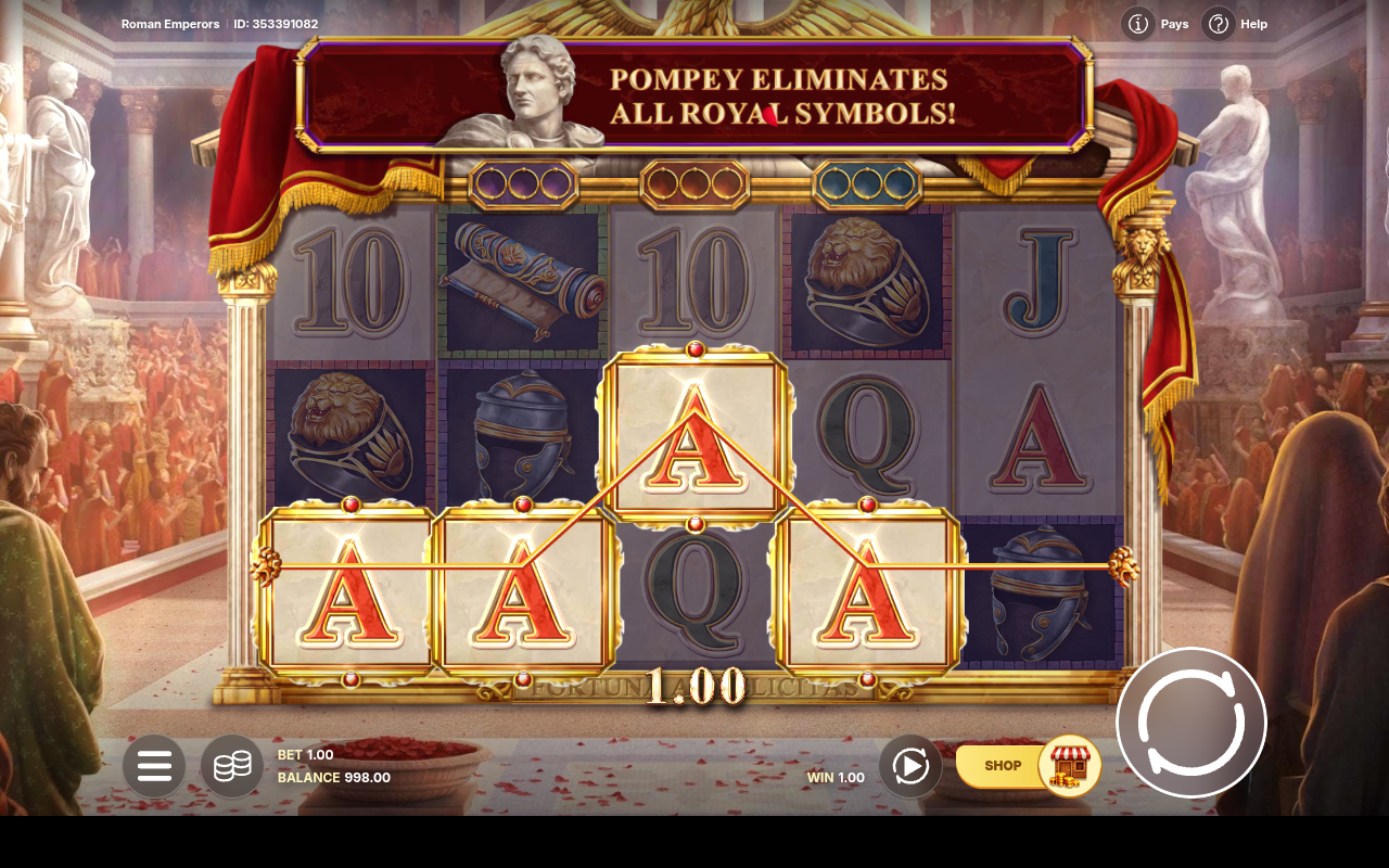 Roman Emperors gameplay