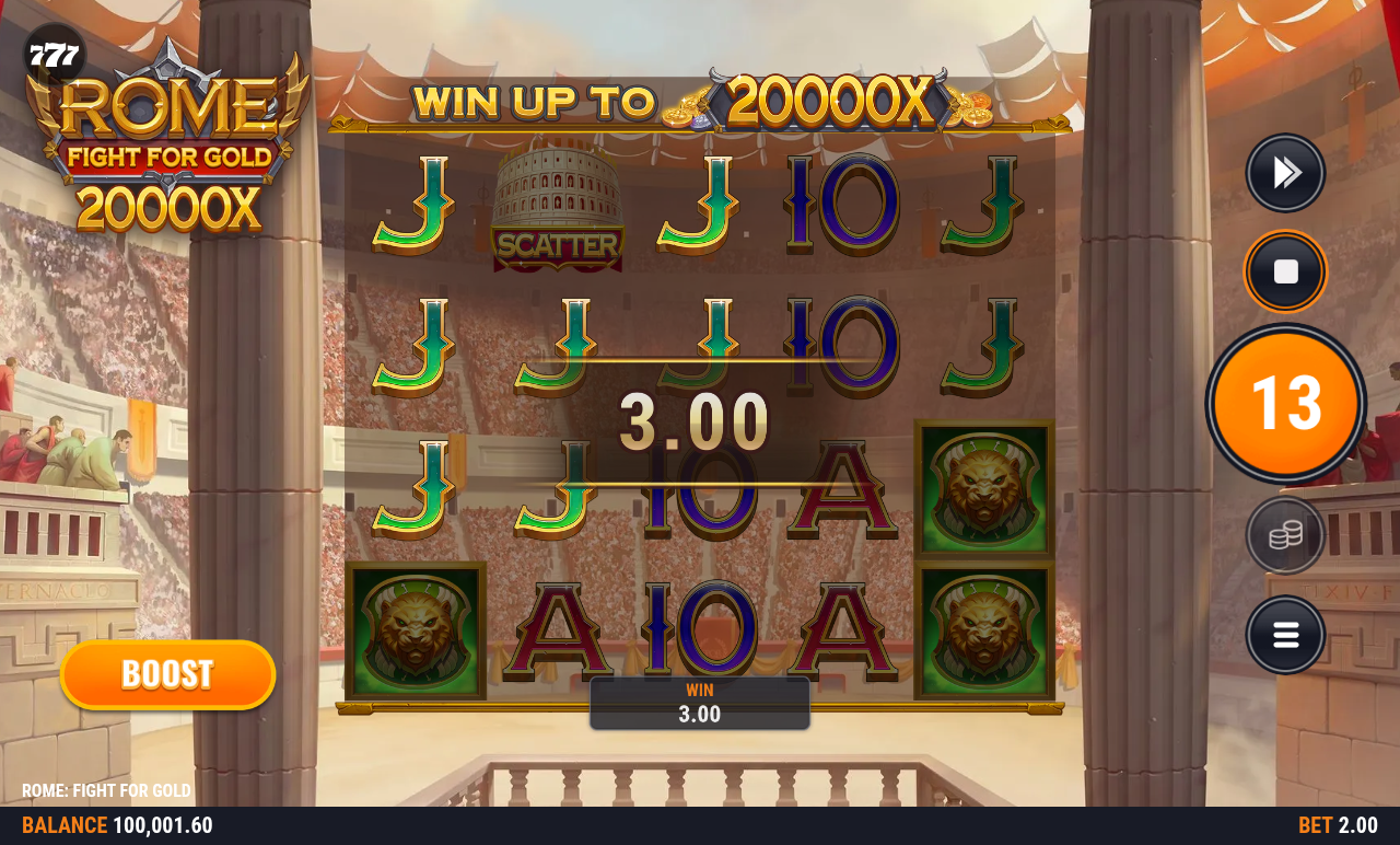 Rome: Fight For Gold gameplay