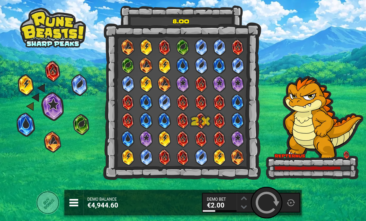 Rune Beasts! Sharp Peaks gameplay