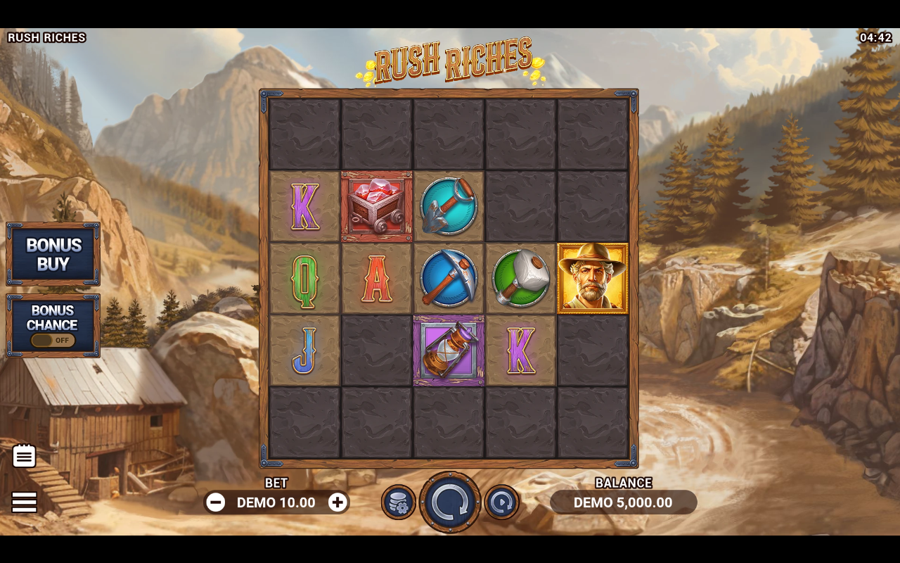 Rush Riches base game