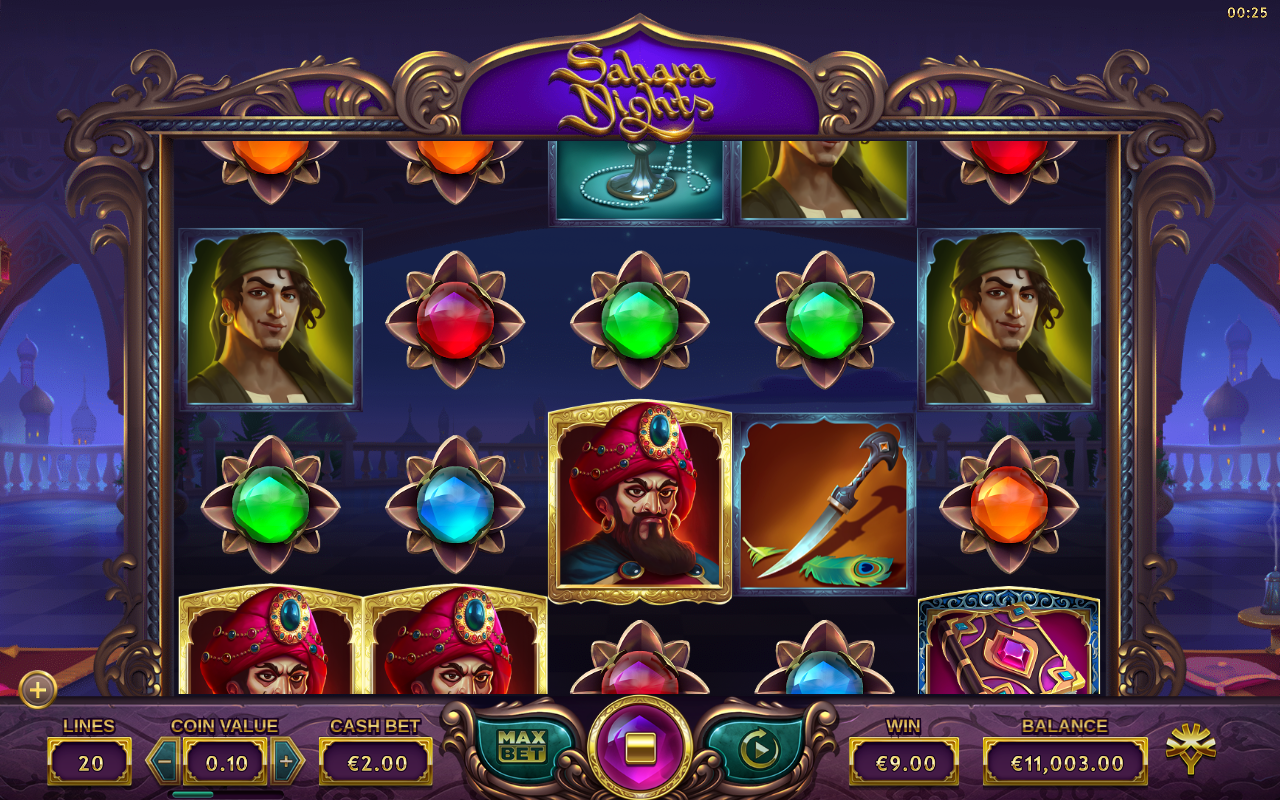 Sahara Nights gameplay
