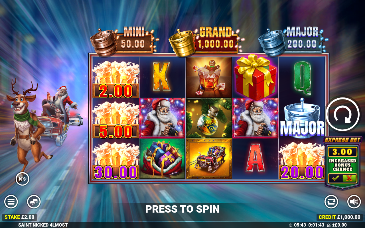 Saint Nicked 4 base game