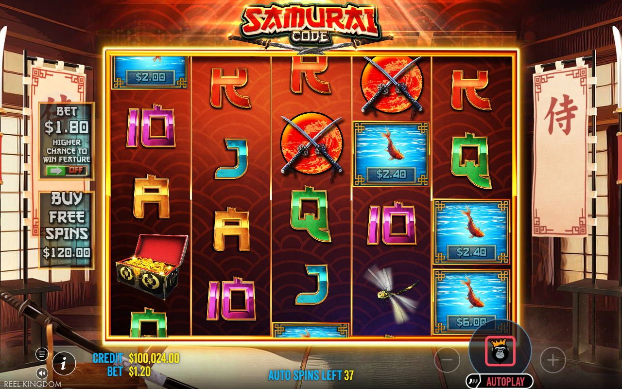 Samurai Code gameplay