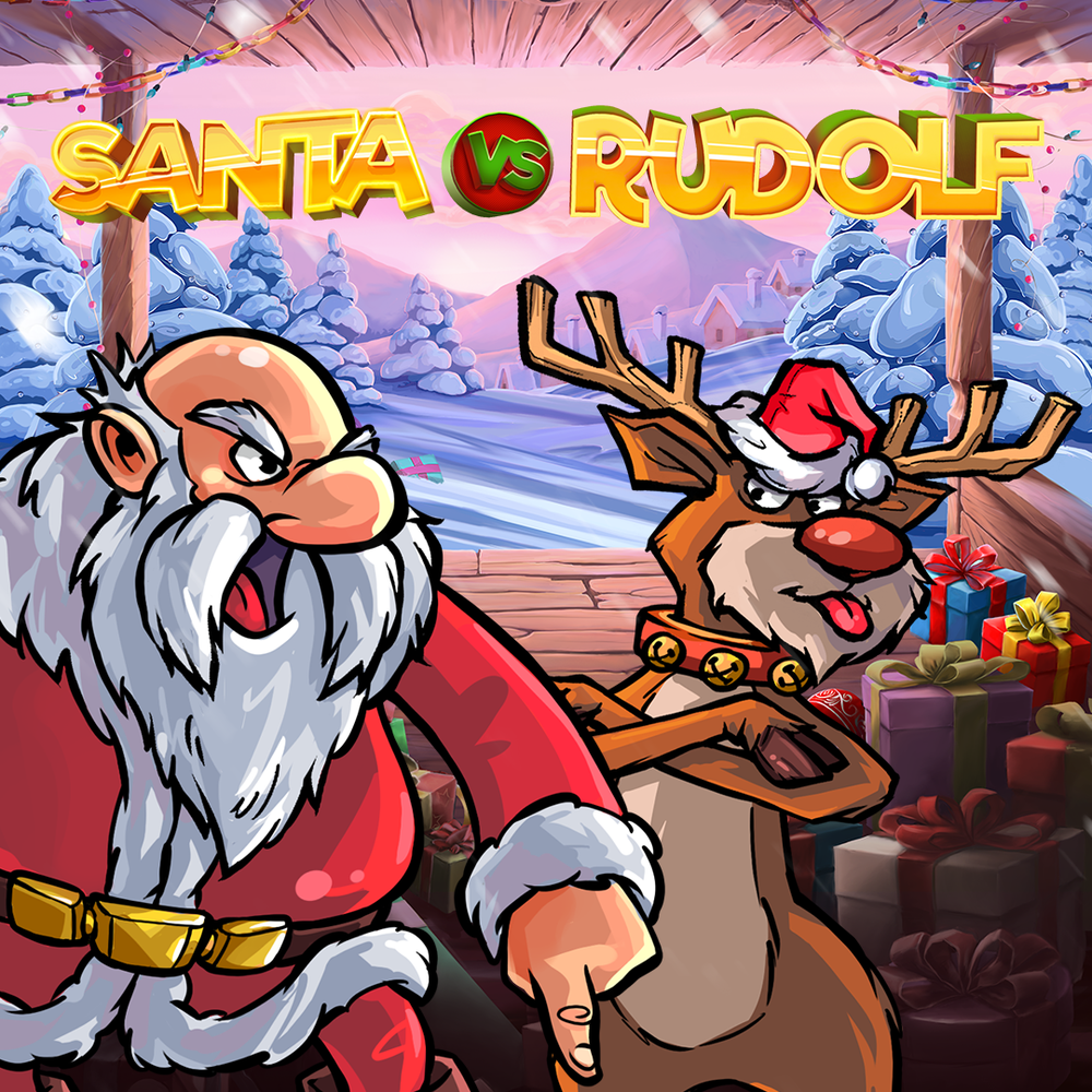 Santa vs Rudolf slot by NetEnt