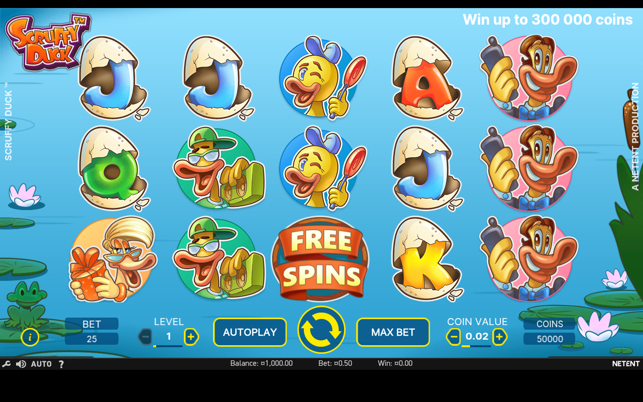 Scruffy Duck base game