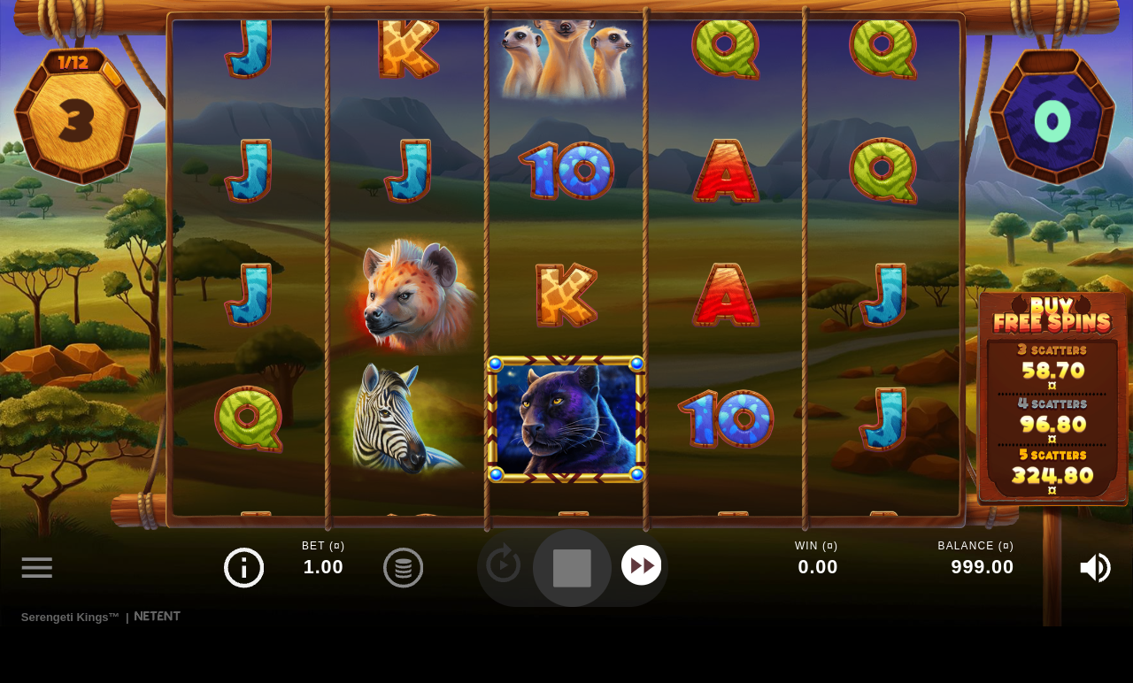 Serengeti Kings gameplay