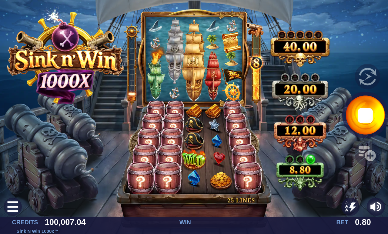 Sink n' Win 1000x gameplay