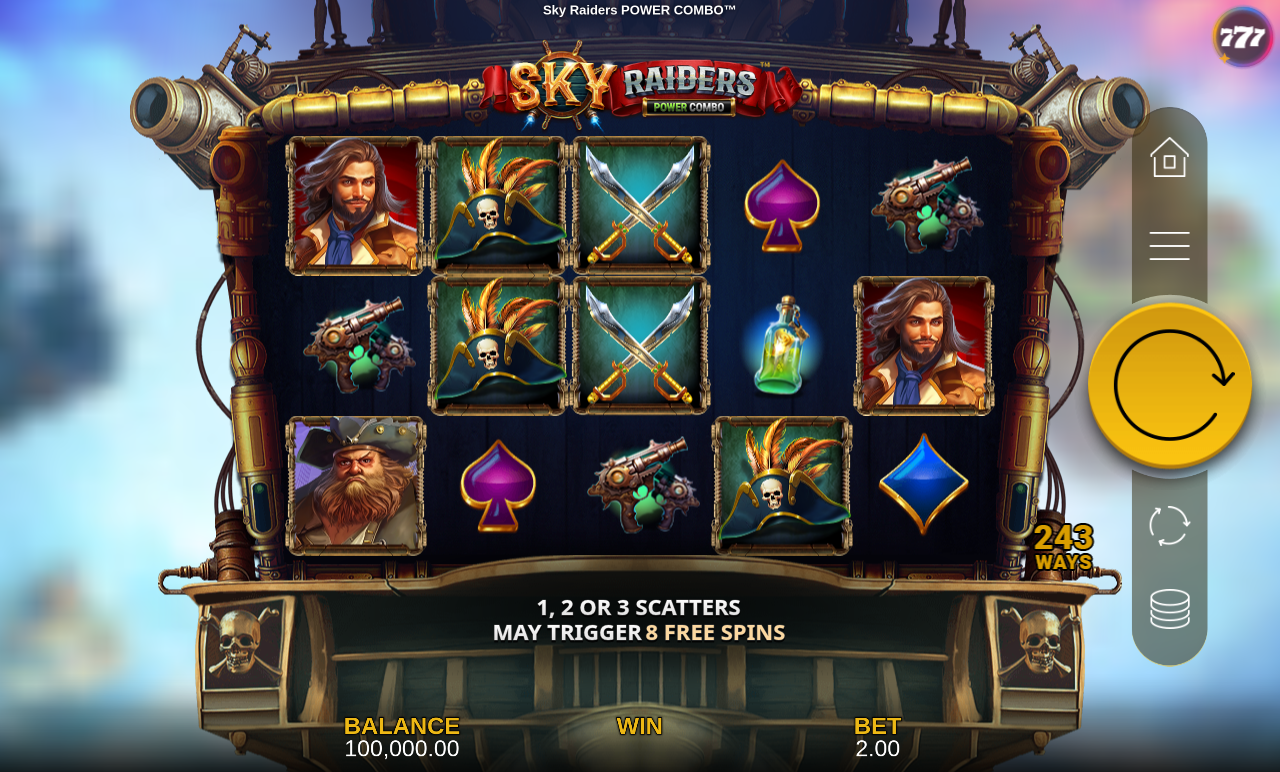 Sky Raiders POWER COMBO base game