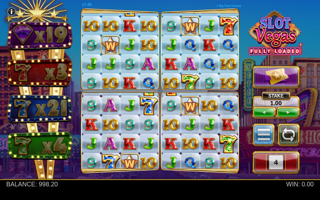 Slot Vegas Fully Loaded gameplay