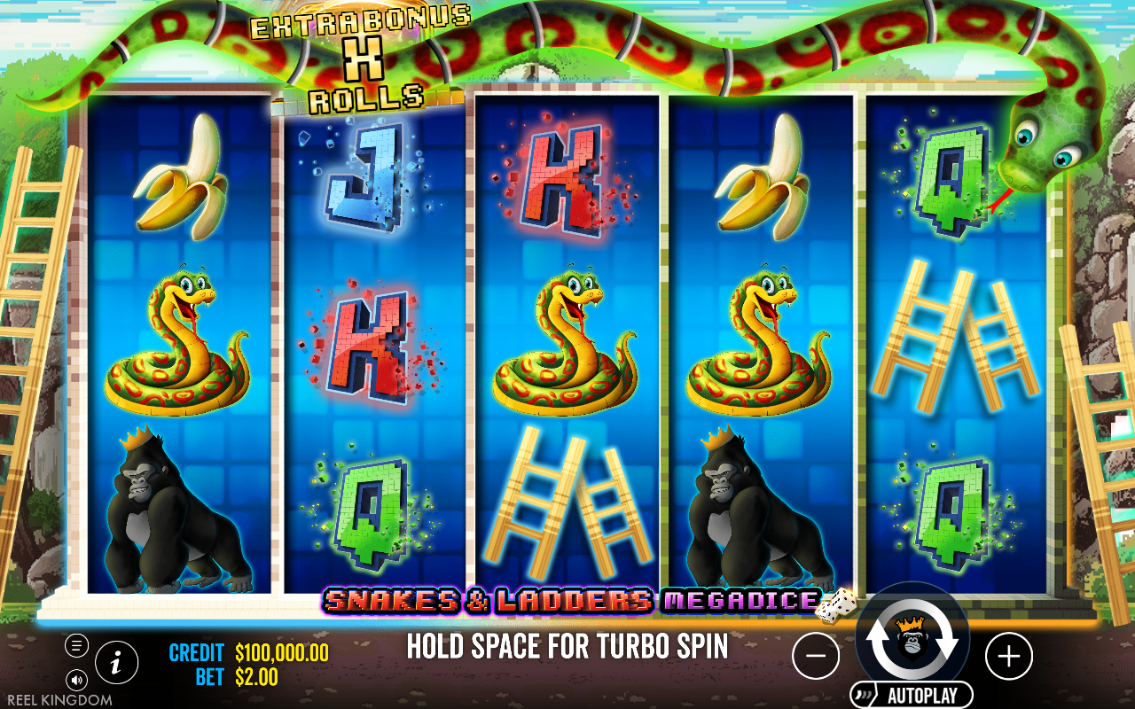 Snakes and Ladders Megadice base game