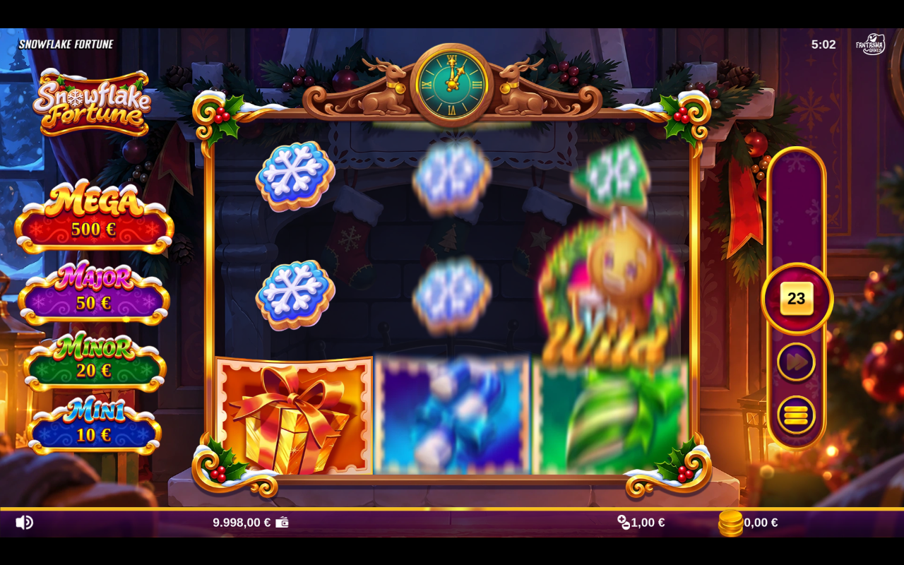 Snowflake Fortune base game