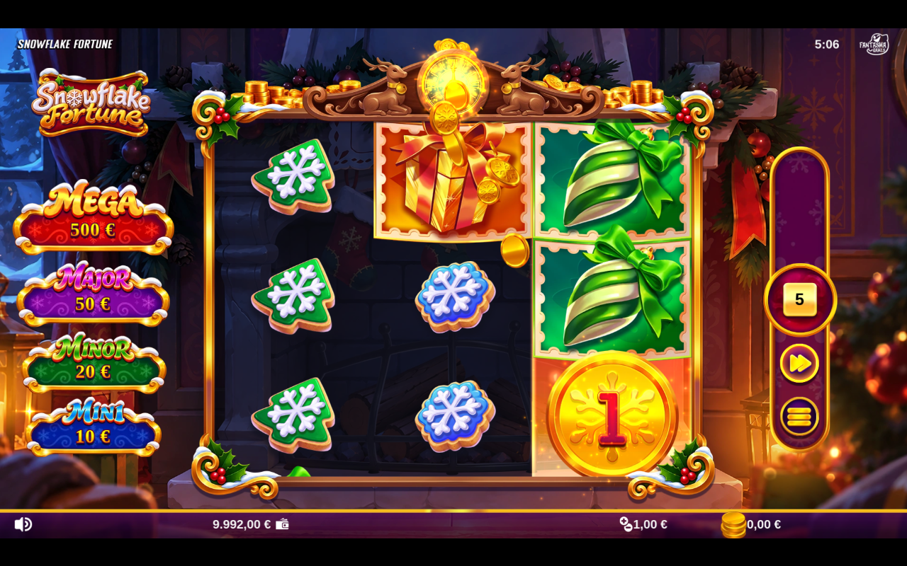 Snowflake Fortune gameplay