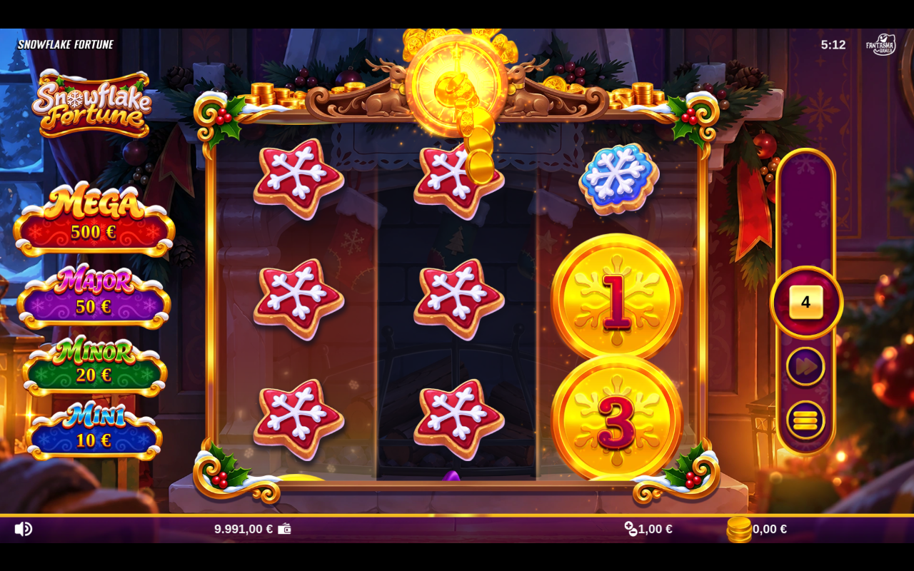 Snowflake Fortune gameplay