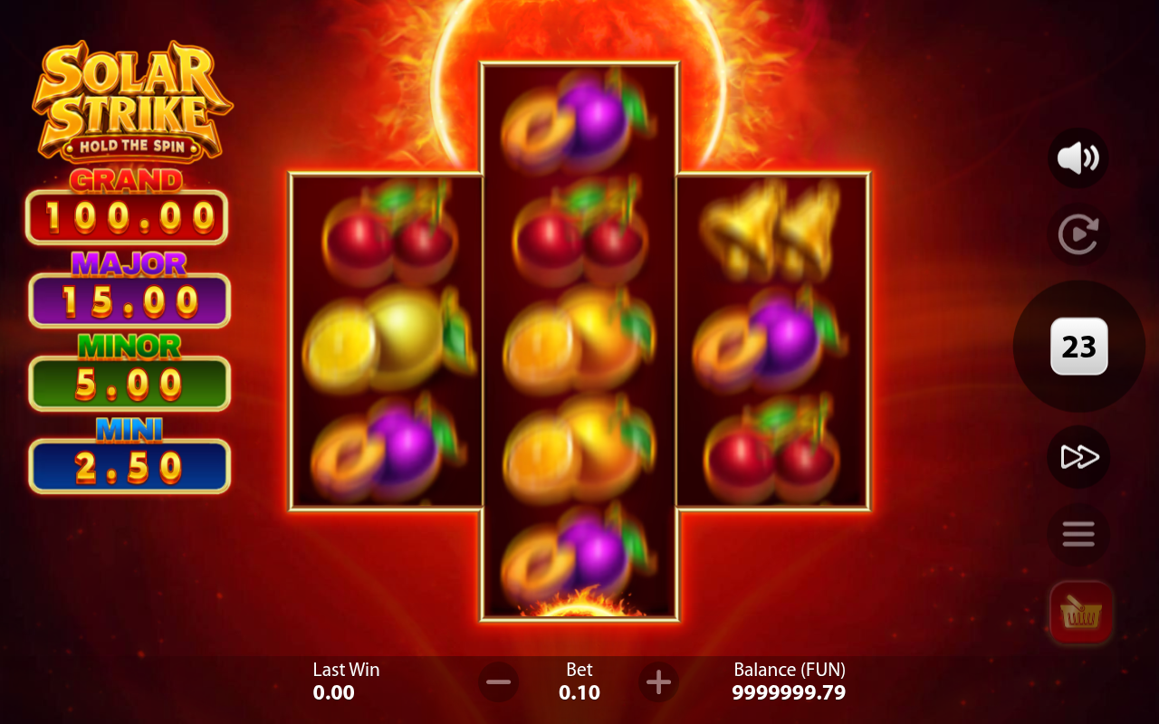 Solar Strike Hold the Spin gameplay