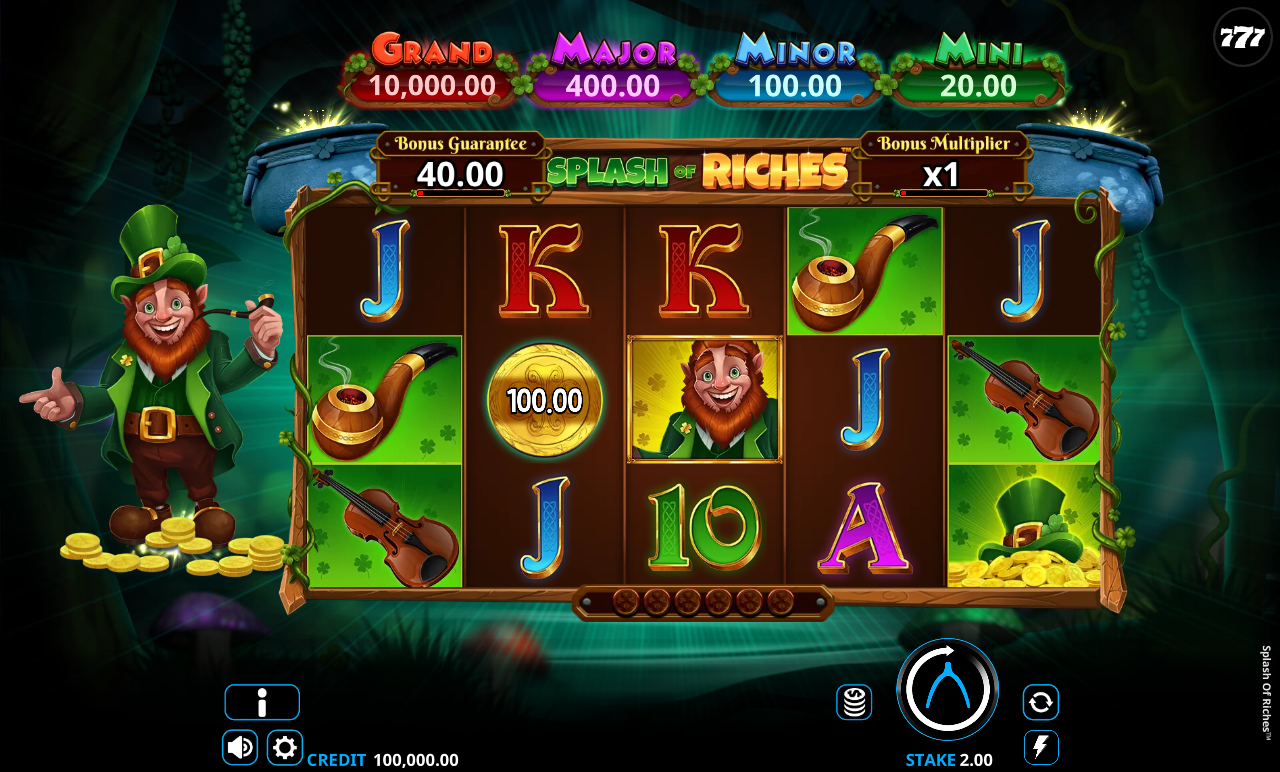 Splash of Riches base game