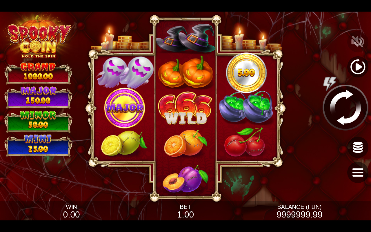 Spooky Coin: Hold The Spin base game