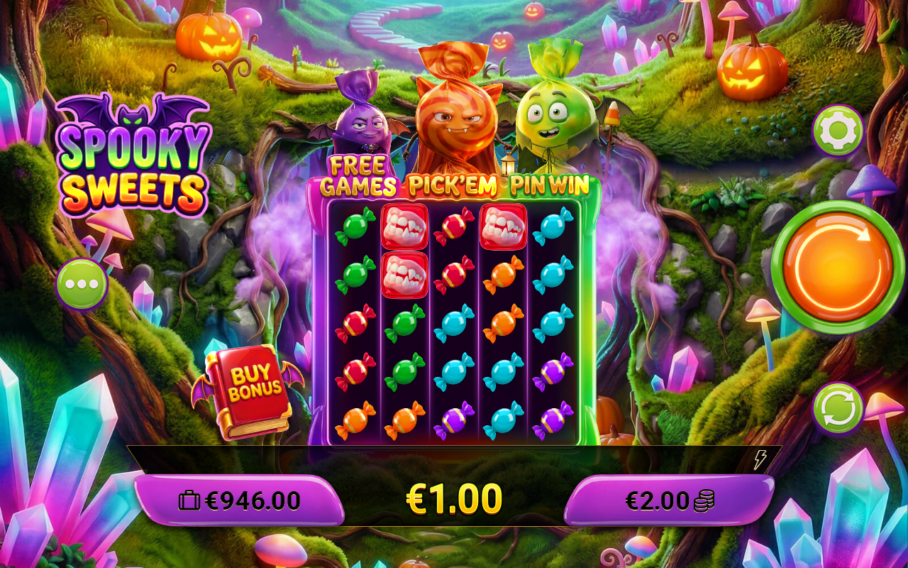 Spooky Sweets gameplay
